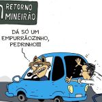 Veja charge do Duke sobre possível retorno do Cruzeiro ao Mineirão