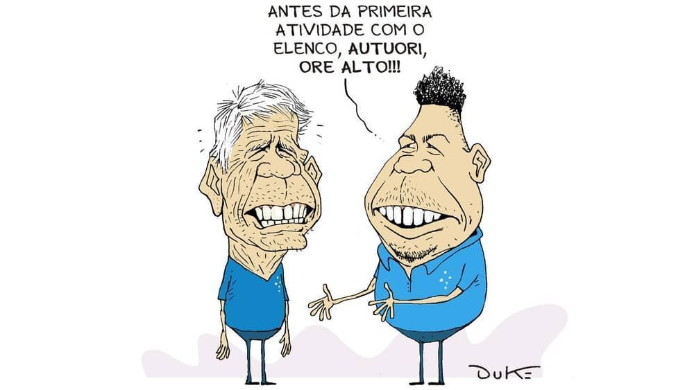 Charge do Duke: Autuori novo técnico do Cruzeiro