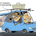 Charge do Duke: a vitória do Cruzeiro sobre o Santos pelo Brasileiro