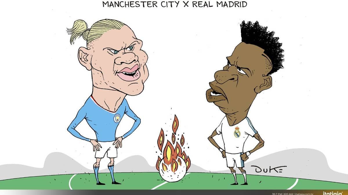 Charge do Duke: duelo quente entre Manchester City e Real Madrid na Champions