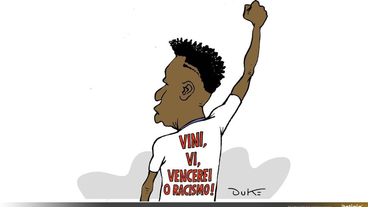 Charge do Duke: racismo contra Vini Jr