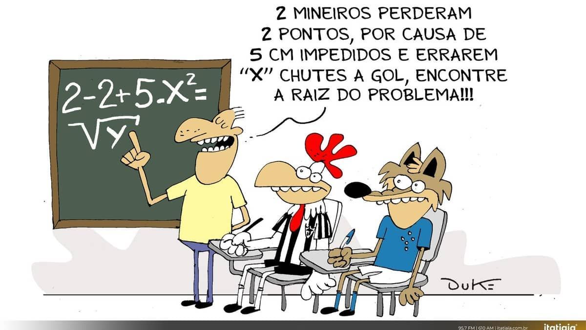 Charge do Duke: os erros nas contas de Atlético e Cruzeiro