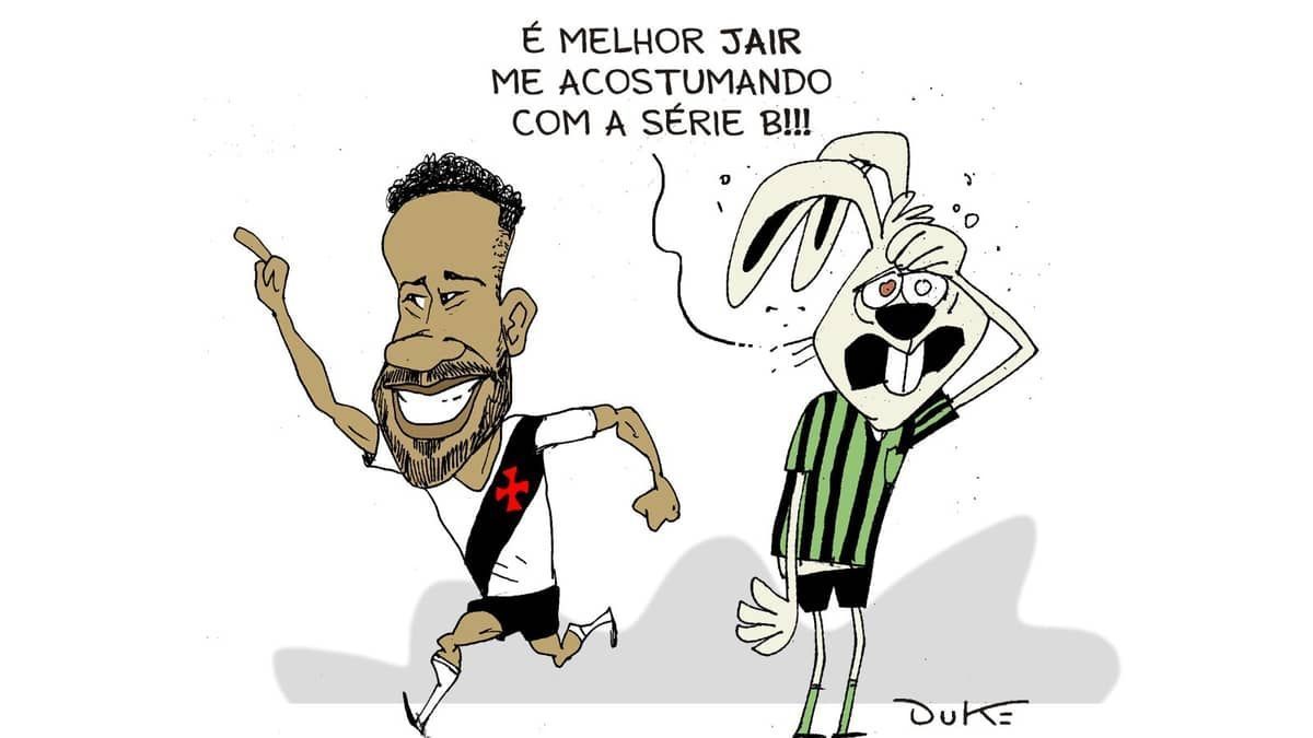 Charge do Duke: o confronto direto entre América e Vasco na Série A 