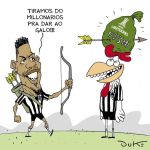 Atlético classificado na Libertadores: veja a charge do Duke