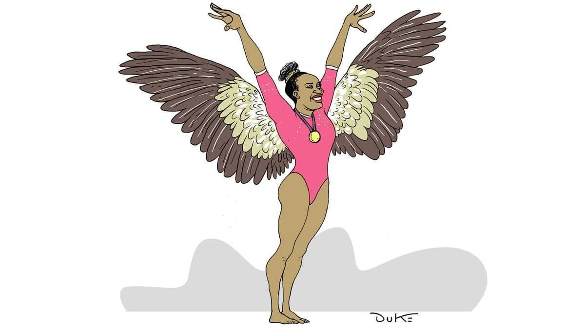 Charge do Duke: a conquista de Rebeca Andrade no Mundial de Ginástica