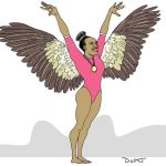 Charge do Duke: a conquista de Rebeca Andrade no Mundial de Ginástica