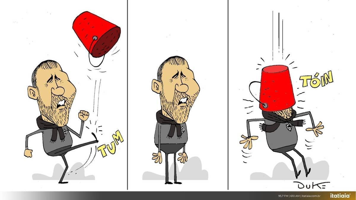 Charge do Duke: o 'chute no balde' de Coudet no Atlético