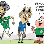 Charge do Duke: a derrota do Cruzeiro para o Palmeiras no Brasileiro