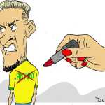 Charge do Duke: Antony cortado da Seleção Brasileira