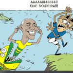 Charge do Duke: a derrota do Cruzeiro para o Cuiabá com gol de Deyverson