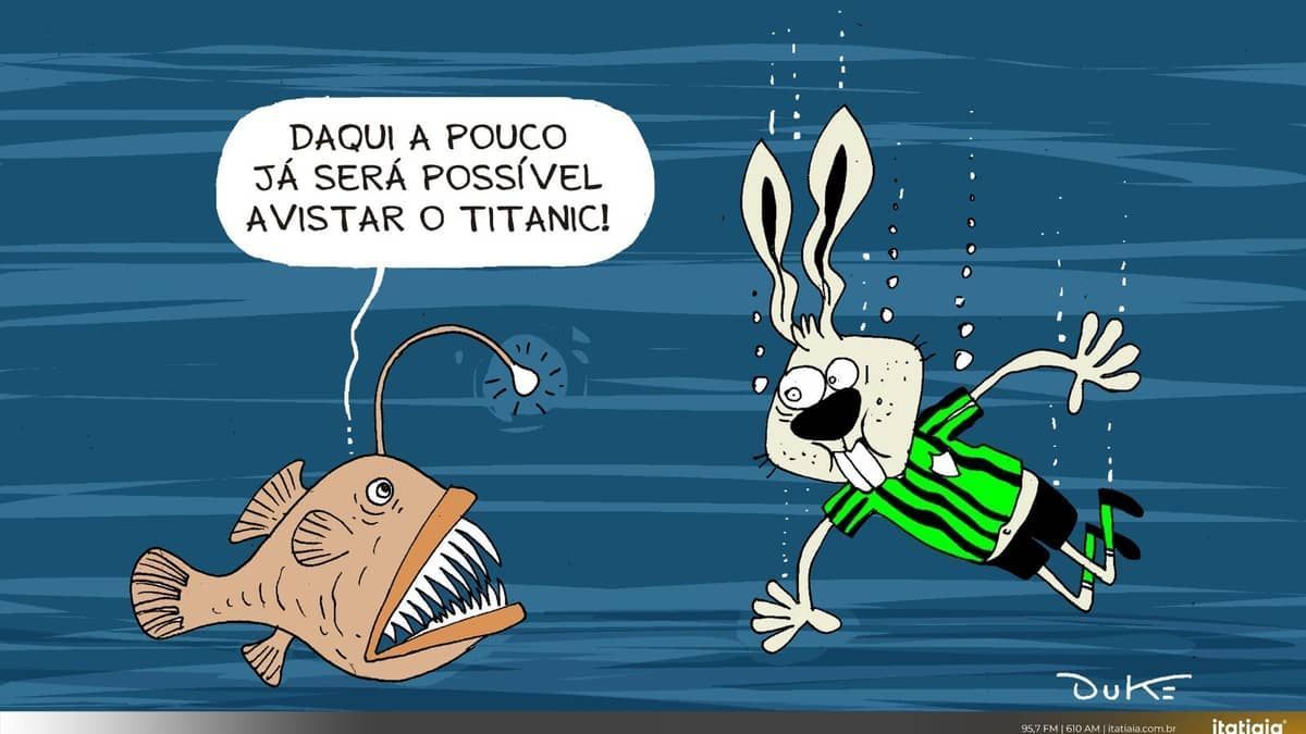 Charge do Duke: o América e o Titanic