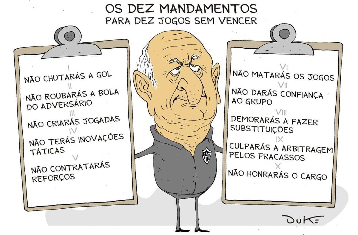 Charge do Duke: os 10 mandamentos de Felipão