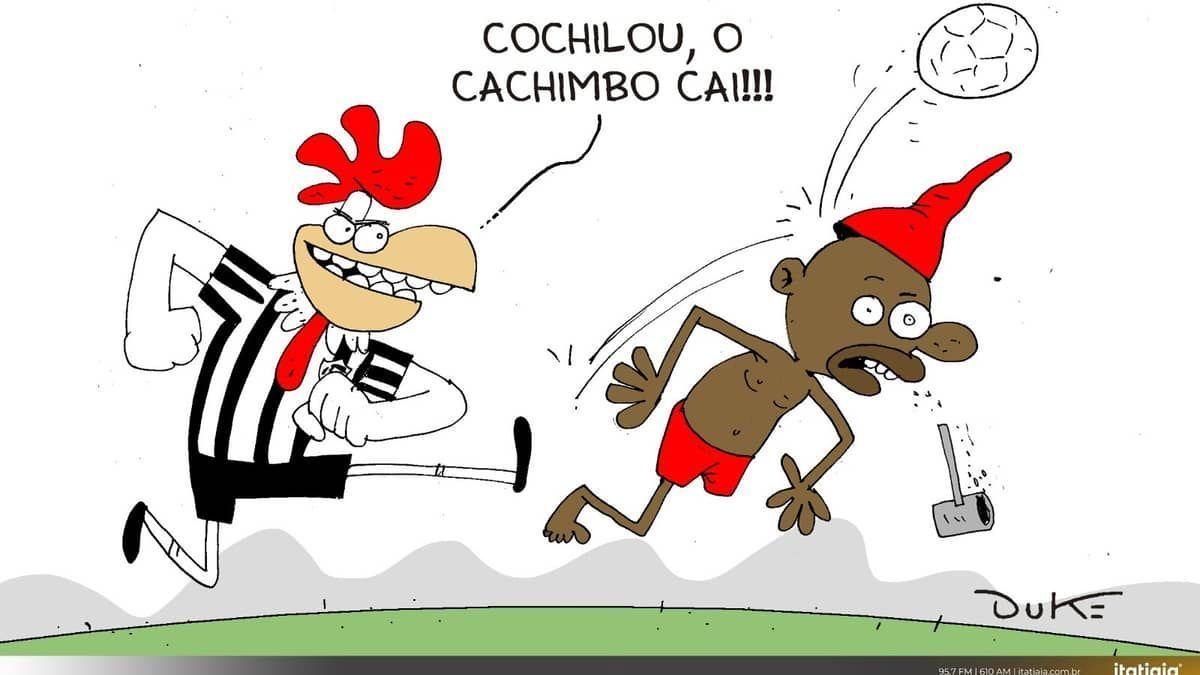 Charge do Duke: a vitória do Atlético sobre o Internacional pelo Brasileiro