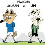 Charge do Duke: o empate entre Cruzeiro e América pelo Brasileirão