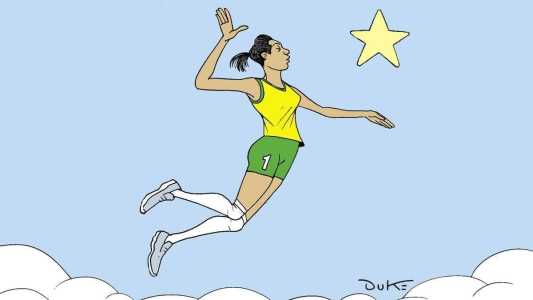 Charge do Duke: a despedida de Walewska Oliveira, ex-jogadora de vôlei