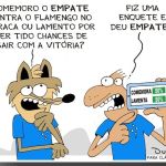 Charge do Duke: o empate entre Cruzeiro e Flamengo no Maracanã