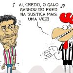 Charge do Duke: Atlético consegue bloqueio de 15 milhões das contas de Fred