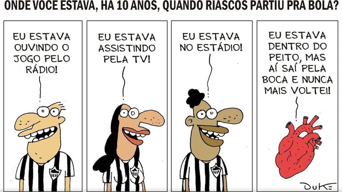 Charge do Duke: onde você estava no Dia de São VictorCHA
