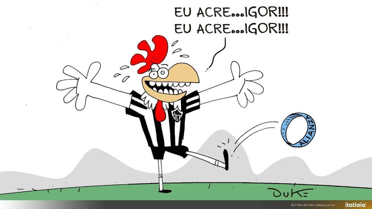 Charge do Duke: a vitória do Atlético com gols de Igor Gomes