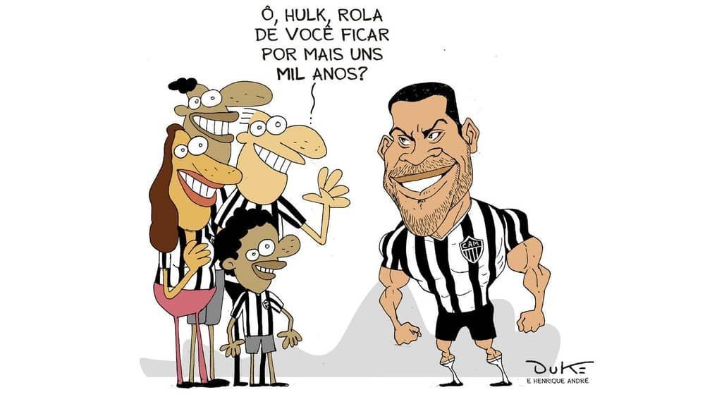 Charge do Duke: os 1000 dias de Hulk no Atlético