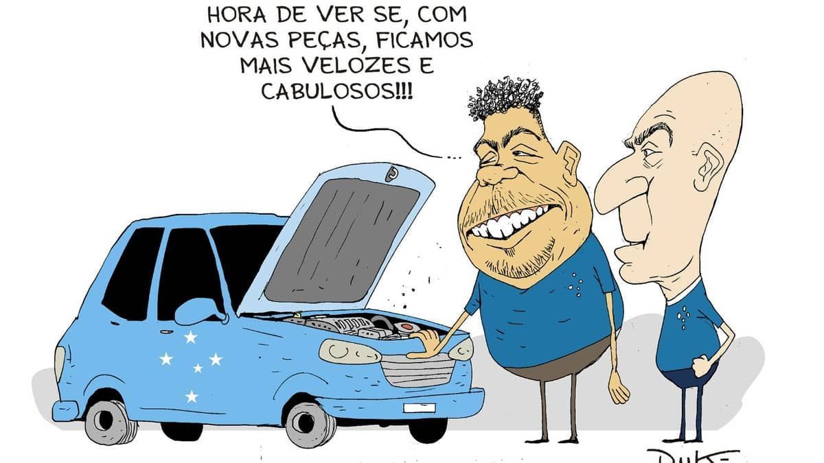 Charge do Duke: o Cruzeiro turbinado para o segundo semestre