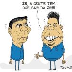Charge do Duke: a 'ordem' de Ronaldo a Zé Ricardo, técnico do Cruzeiro