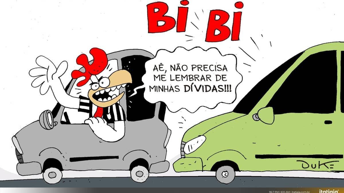 Charge do Duke: a classificação e a dívida do Galo