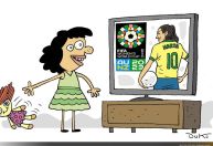 Charge do Duke: começa a Copa do Mundo Feminina