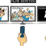 Charge do Duke: filme repetido no Cruzeiro