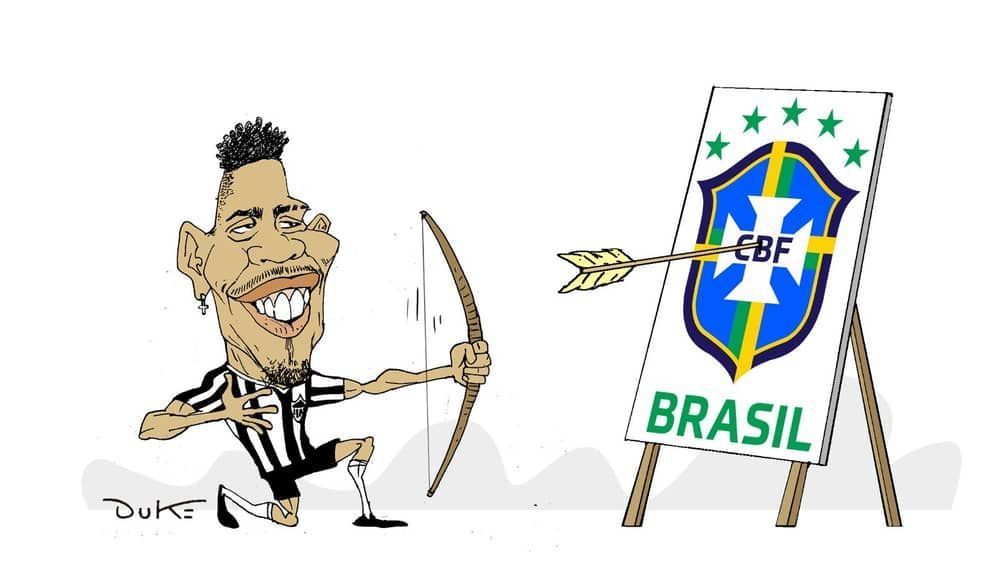 Charge do Duke: a convocação de Paulinho, do Atlético, para Seleção Brasileira