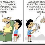 Charge do Duke: os gols anulados no futebol brasileiro