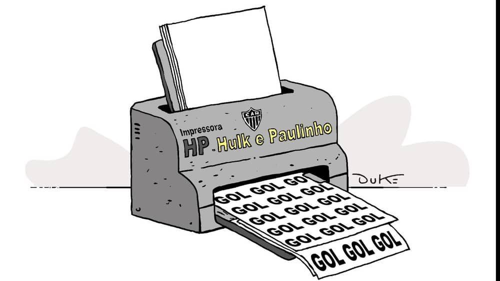 Charge do Duke: Hulk e Paulinho são a 'máquina de gols' do Atlético