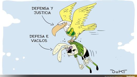 Charge do Duke ilustra derrota do América na Sul-Americana