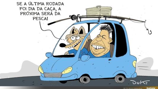 Charge do Duke ilustra próximo desafio do Cruzeiro na Série A do Brasileirão