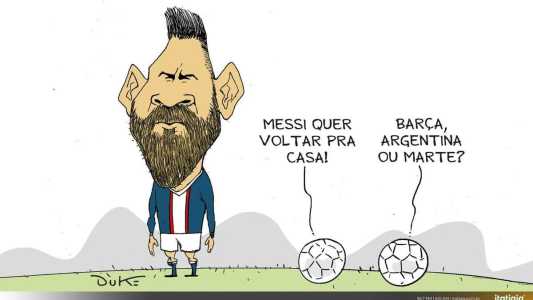 Charge do Duke: qual será o destino de Messi?