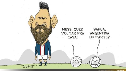 Charge do Duke: qual será o destino de Messi?