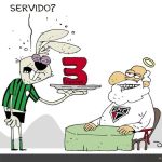 Charge do Duke: a derrota do América para o São Paulo