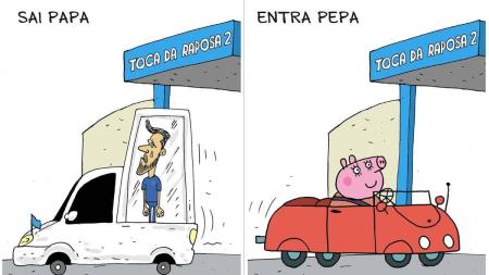 Charge do Duke sobre a mudança de técnico no Cruzeiro