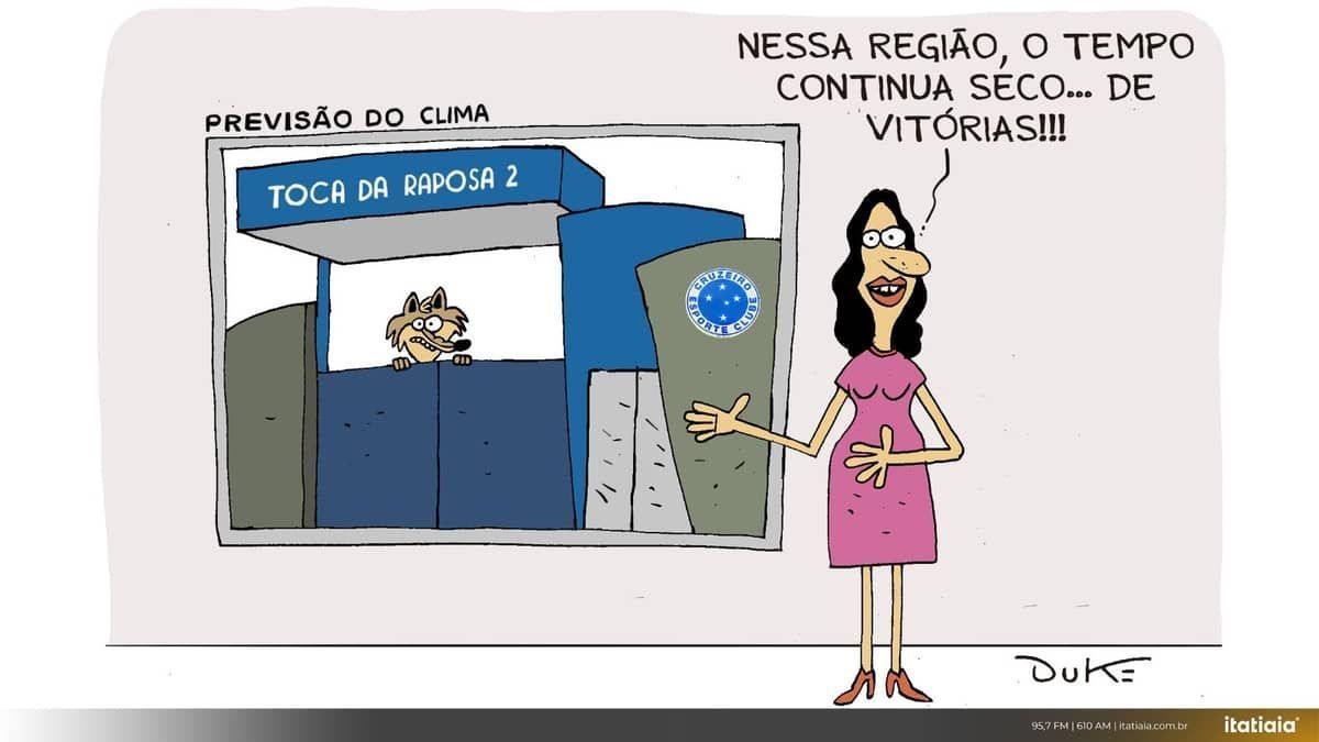 Charge do Duke: a previsão do tempo no Cruzeiro