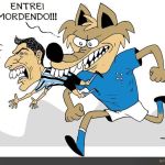 Charge do Duke: Cruzeiro 'morde' Grêmio de Luis Suárez
