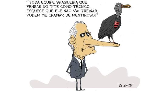 Charge do Duke sobre o acerto de Tite com o Flamengo