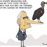 Charge do Duke: Tite quebra 'promessa' e acerta com o Flamengo