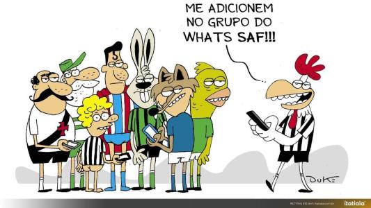 Charge do Duke sobre a criação da SAF do Atlético