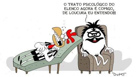 Charge do Duke sobre o encontro de jogadores com a Galoucura