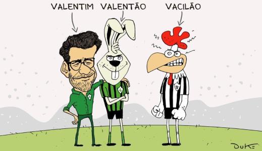 Charge do Duke por Atlético 1 x 1 América