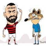 Charge do Duke: Fabrício Bruno aplica 'Lei do ex' contra o Cruzeiro