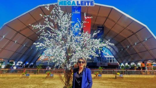 Chefe geral da Embrapa Gado de Leite, Elizabeth Fernandes