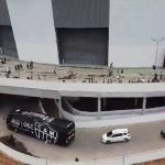 A primeira vez: veja como foi a chegada do Atlético à Arena MRV