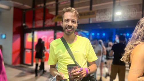 Jonathan Lima Borges chegou às 5h30 no estádio do Mineirão