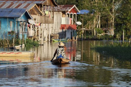 A altura do Rio Negro em Manaus chegou a 29,02 metros neste sábado